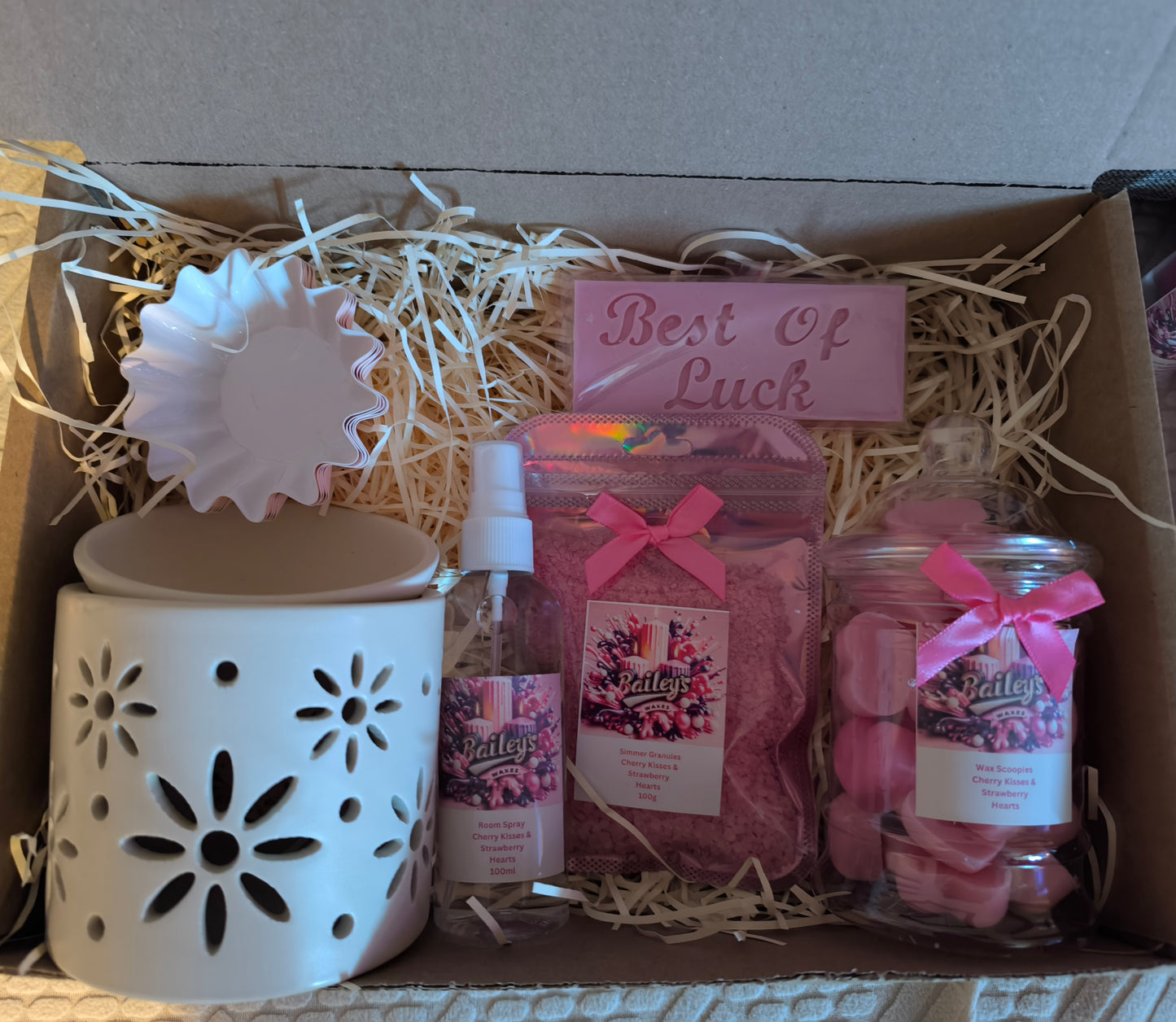 Best of luck wax gift box