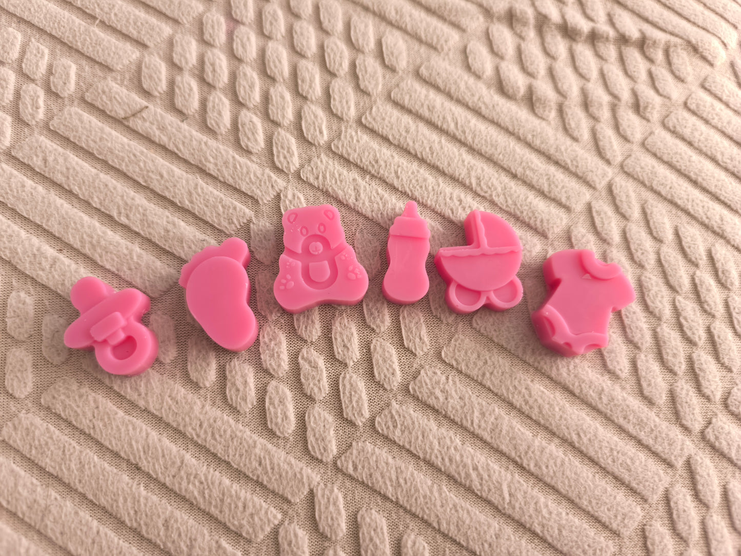 6 mini Baby shower favours