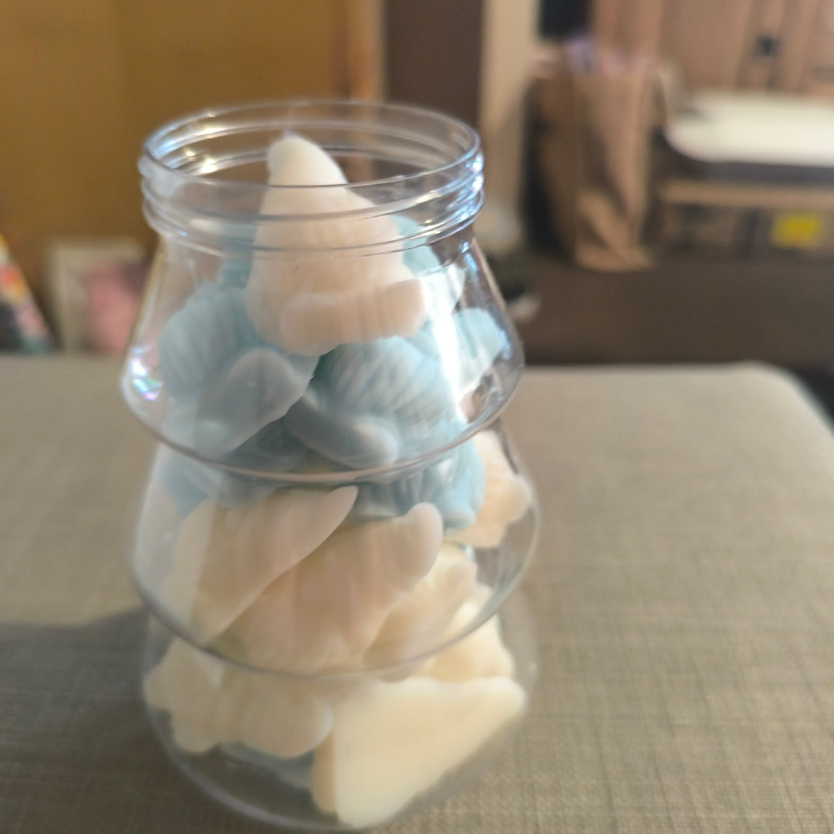 Tree jar of gonk wax melts or Christmas themed wax melts