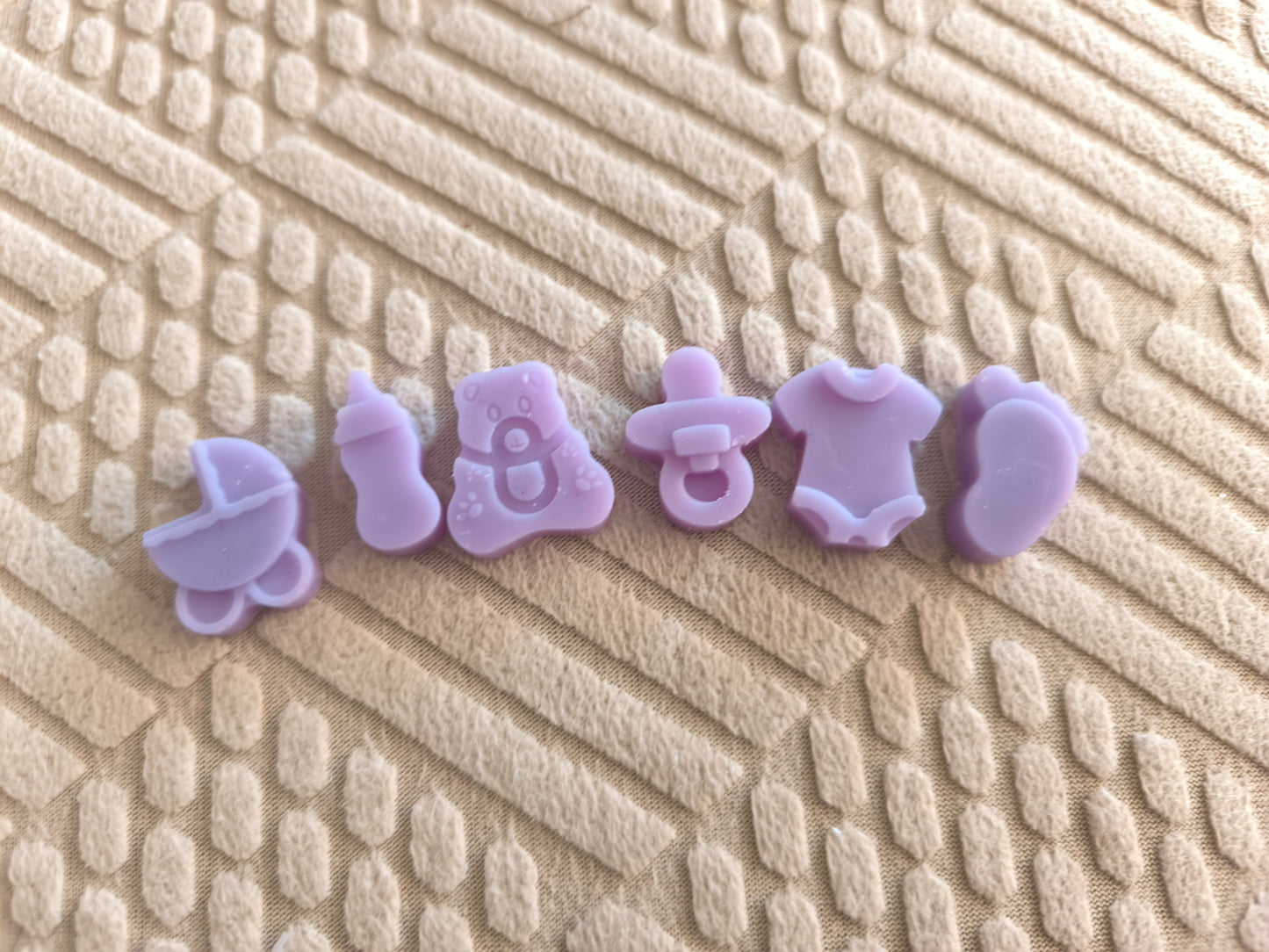 6 mini Baby shower favours