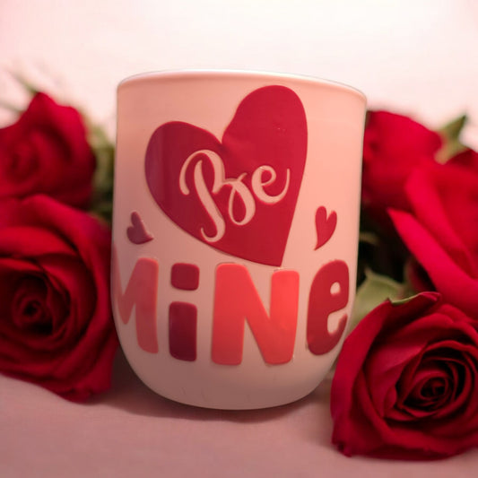 Valentine Candle- Snow Angel