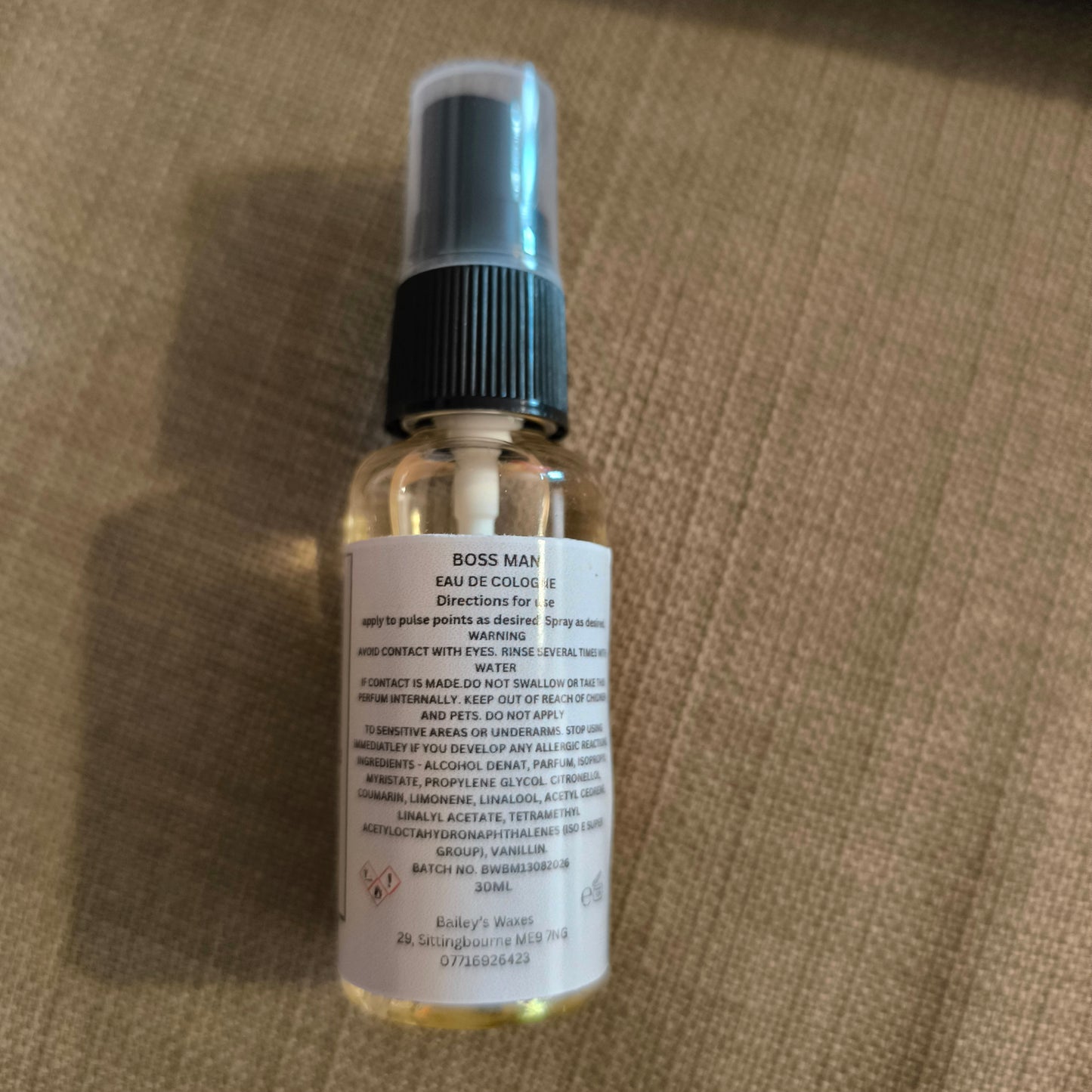 30 ml Aftershaves Eau de Cologne