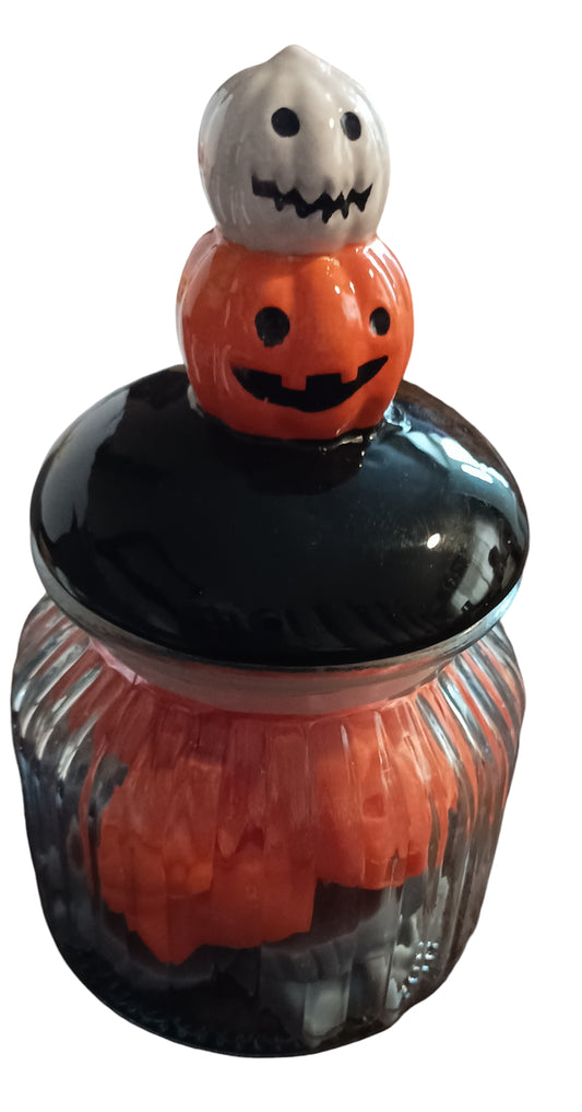 Halloween wax melts jar