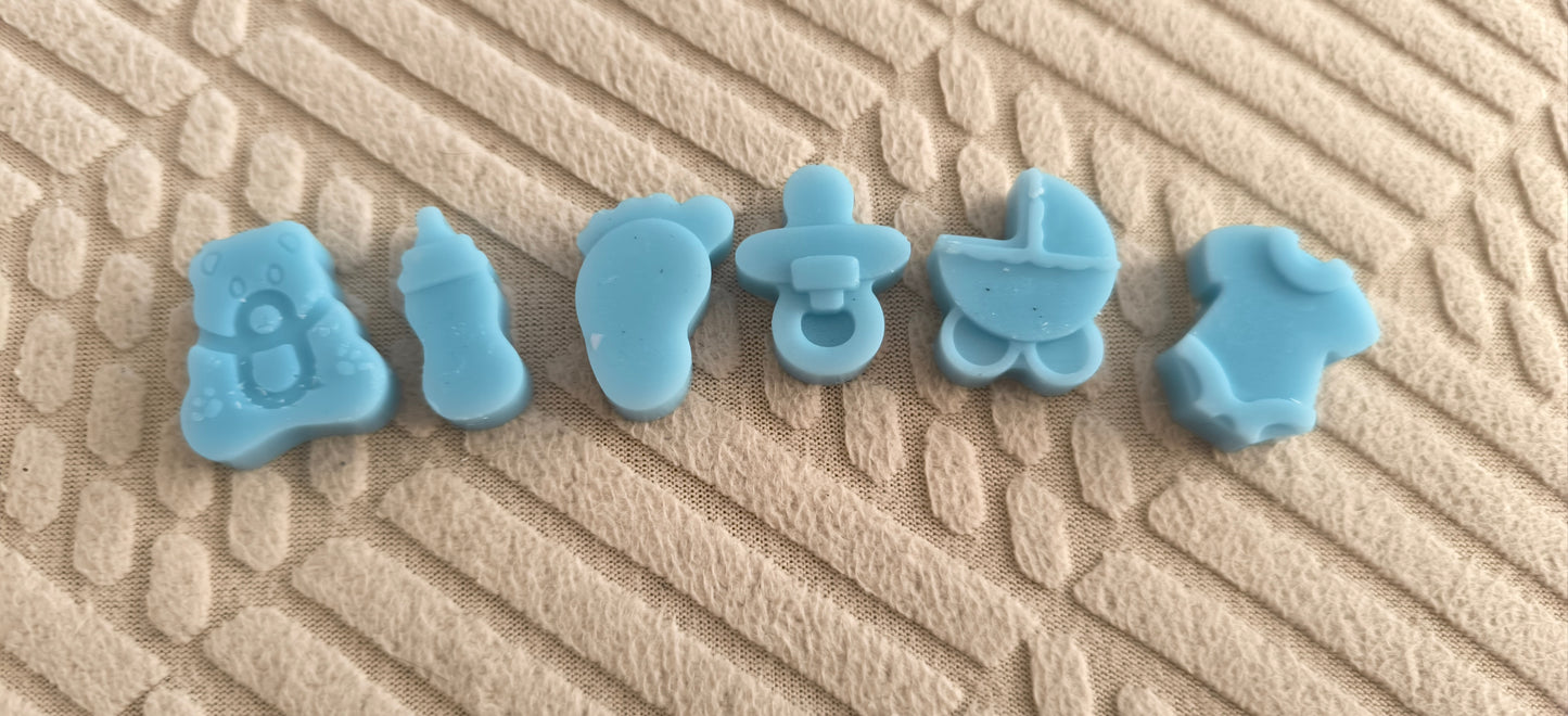 6 mini Baby shower favours