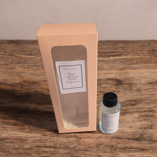Reed diffusers  50 ml, highly scented.
