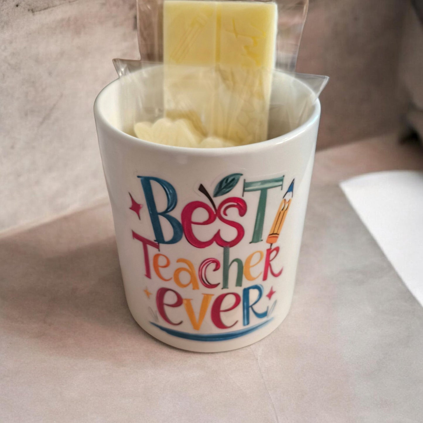 Teacher Mug and wax melts set.